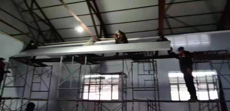 赢博制药自建500平米大型立体冷库投入使用